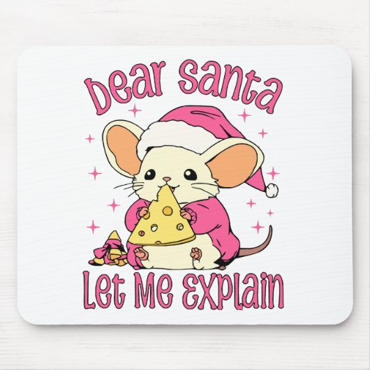 Beste Kerstman, Laat Me Het Uitleggen Muismat (Voorkant)