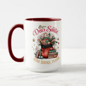 Beste Kerstman, Meer Boeken Alsjeblieft Mok (Links)