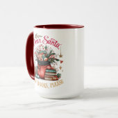 Beste Kerstman, Meer Boeken Alsjeblieft Mok (Voorkant links)