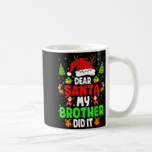 Beste Kerstman Mijn Broer Heeft Het Gedaan Funny K Koffiemok