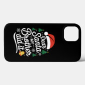 Beste Kerstman Mijn Broer Heeft Het Gedaan Grappig Case-Mate iPhone Case (Achterkant (horizontaal))