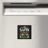 Beste Kerstman Mijn Broer Heeft Het Gedaan Grappig Magneet (Insitu (Vaatwasser))
