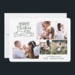 beste kerstman moderne scriptfoto feestdagenkaart<br><div class="desc">spreid de feestvreugde uit met dit leuke ontwerp. met de gedurfde moderne scripttekst en bewerkbare fotokleurstof om deze extra speciaal te maken. beschikbaar met een reeks kleuren backers,  zoals zwart,  rood,  groen,  blauw en meer,  die bij u passen.</div>