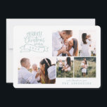 beste kerstman moderne scriptfoto feestdagenkaart<br><div class="desc">spreid de feestvreugde uit met dit leuke ontwerp. met de gedurfde moderne scripttekst en bewerkbare fotokleurstof om deze extra speciaal te maken. beschikbaar met een reeks kleuren backers,  zoals zwart,  rood,  groen,  blauw en meer,  die bij u passen.</div>