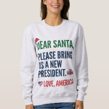 Beste Kerstman Nieuwe President Grappige Politieke