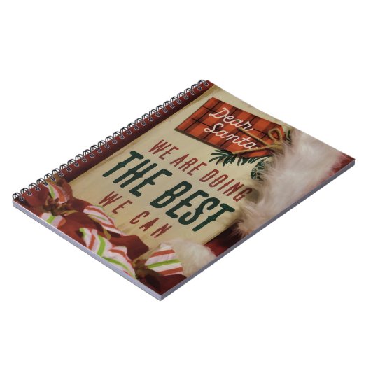 Beste kerstman notitieboek (Linkerzijde)