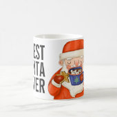 Beste kerstman ooit grappige mok voor papa kerstca (Center)