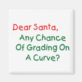 Beste kerstman op een kromme? Kerstbrief aan de Ke Magneet