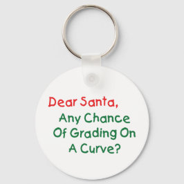 Beste kerstman op een kromme? Kerstbrief aan de Ke Sleutelhanger