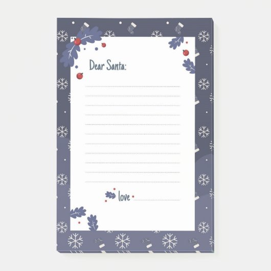 Beste kerstman post-it® notes (Voorkant)