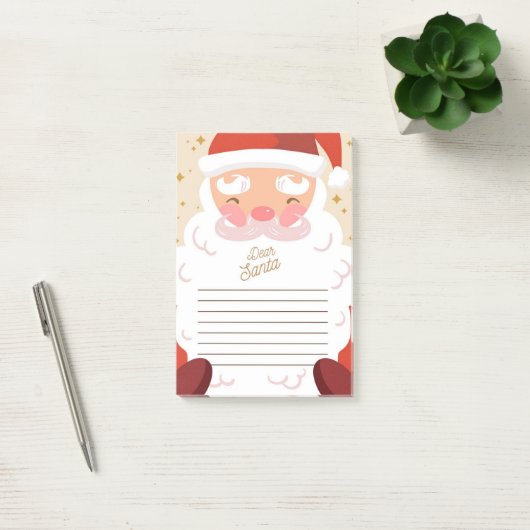Beste kerstman post-it® notes (Kantoor)
