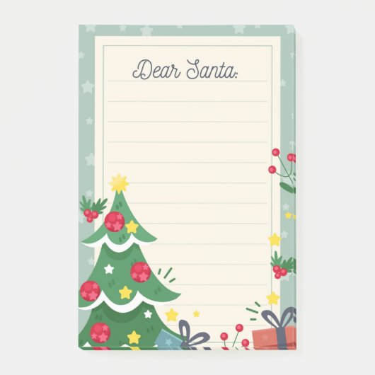Beste kerstman post-it® notes (Voorkant)