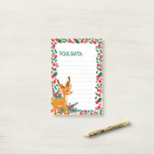 Beste Kerstman Post-it® Notes (Op bureau)