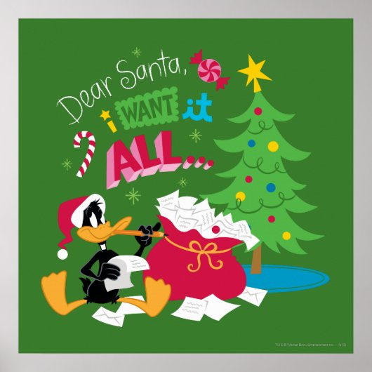 Beste kerstman poster (Voorkant)