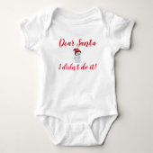 Beste kerstman romper (Voorkant)