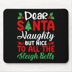 Beste Kerstman Stout Maar Leuk Voor Alle De Sleigh Muismat