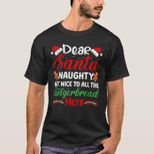 Beste Kerstman Stout Maar Leuk Voor Alle Gemberkoe T-shirt