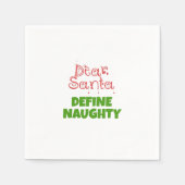 Beste kerstman, stout servet (Voorkant)