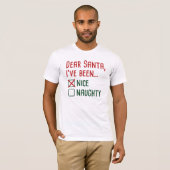 Beste Kerstman T-shirt (Voorkant volledig)
