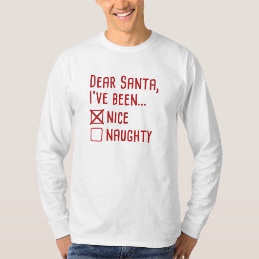 Beste kerstman t-shirt (Voorkant)