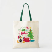 Beste kerstman tote bag (Voorkant)