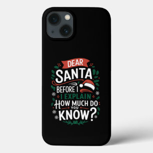 Beste kerstman voor ik uitleg hoeveel je weet Case-Mate iPhone case