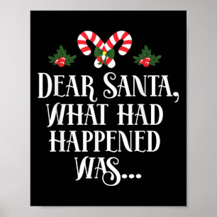 Beste Kerstman Wat Er Gebeurd Is, Grappige Kerstmi Poster