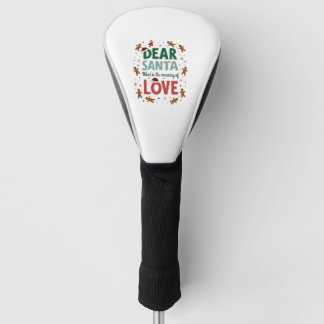 Beste Kerstman Wat is de betekenis van Love Ugly D Golfheadcover