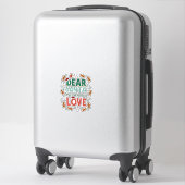 Beste Kerstman Wat is de betekenis van Love Ugly D Sticker (Koffer)