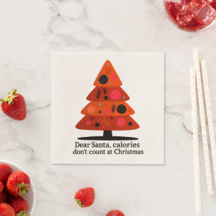 🎄 Beste Kerstman… We Hebben een Deal! 🍪✨ Servet