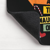 Beste kerstman, ze zijn de Naughty. Muismat (Hoek)