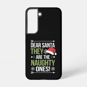 Beste kerstman, ze zijn de Naughty's kerst Samsung Galaxy Hoesje