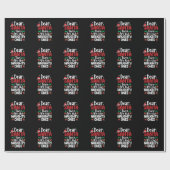 Beste Kerstman Ze zijn stoute degenen Kerstmis Mat Cadeaupapier (Vlak)