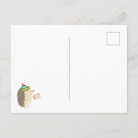 Beste Kerstman, zeg goed! Grappig kerstfeest Briefkaart (Achterkant)