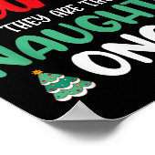 Beste Kerstman Zij Ondeugende Presenteren Decorati Poster (Hoek)
