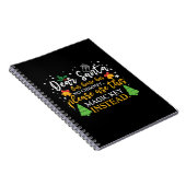 Beste kerstmannetje notitieboek (Rechterzijde)