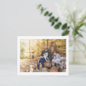 beste kerstmis 1 foto ' s kerstmis  briefkaart (Staand voorkant)