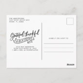 Beste Kerstmis, nieuwe baby Kerstmis Briefkaart (Achterkant)