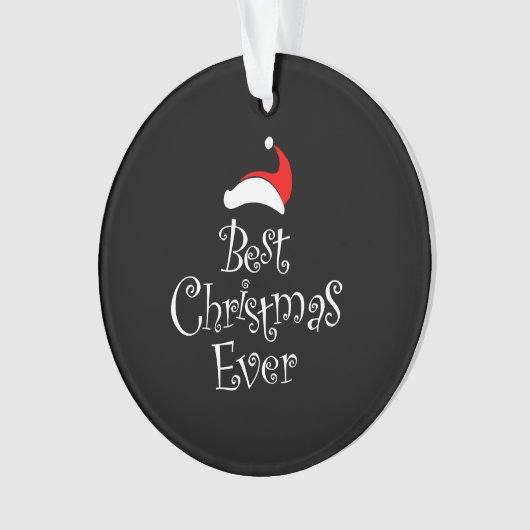 Beste kerstooit ornament (voorkant)