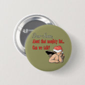 Beste kerstserie ronde button 5,7 cm (Voorkant /achterkant)