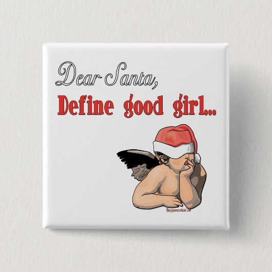 Beste kerstserie vierkante button 5,1 cm (Voorkant)