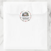 Beste Kerstvriend | Vakantie Ronde Sticker (Tas)