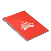 Beste kerstwensen dit jaar notitieboek (Rechterzijde)