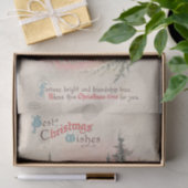 Beste kerstwensen van Ellen Clapsaddle Tissuepapier (Geschenk)