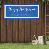 Beste keuze!Fijne uittredingsbanner/diverse kleure Spandoek