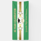 Beste keuze! Geef de Banner van de Reunion van de  (Verticaal)