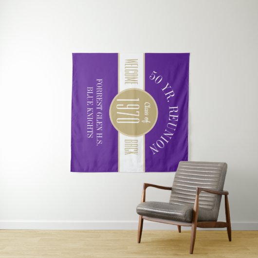 Beste kijk! 50 jaar Reunion Tapestry Wandkleed (In Situ (horizontaal))