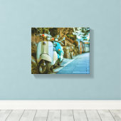 Beste kijkende klassieke klassieke auto's uit de k canvas afdruk (Insitu (Houten vloer))