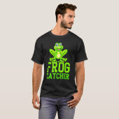 Beste Kikkervanger Ter Wereld   Kikkerjager T-shirt (Voorkant volledig)