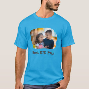 Beste KIND ooit uploadt Uw Horizontale Foto van de T-shirt